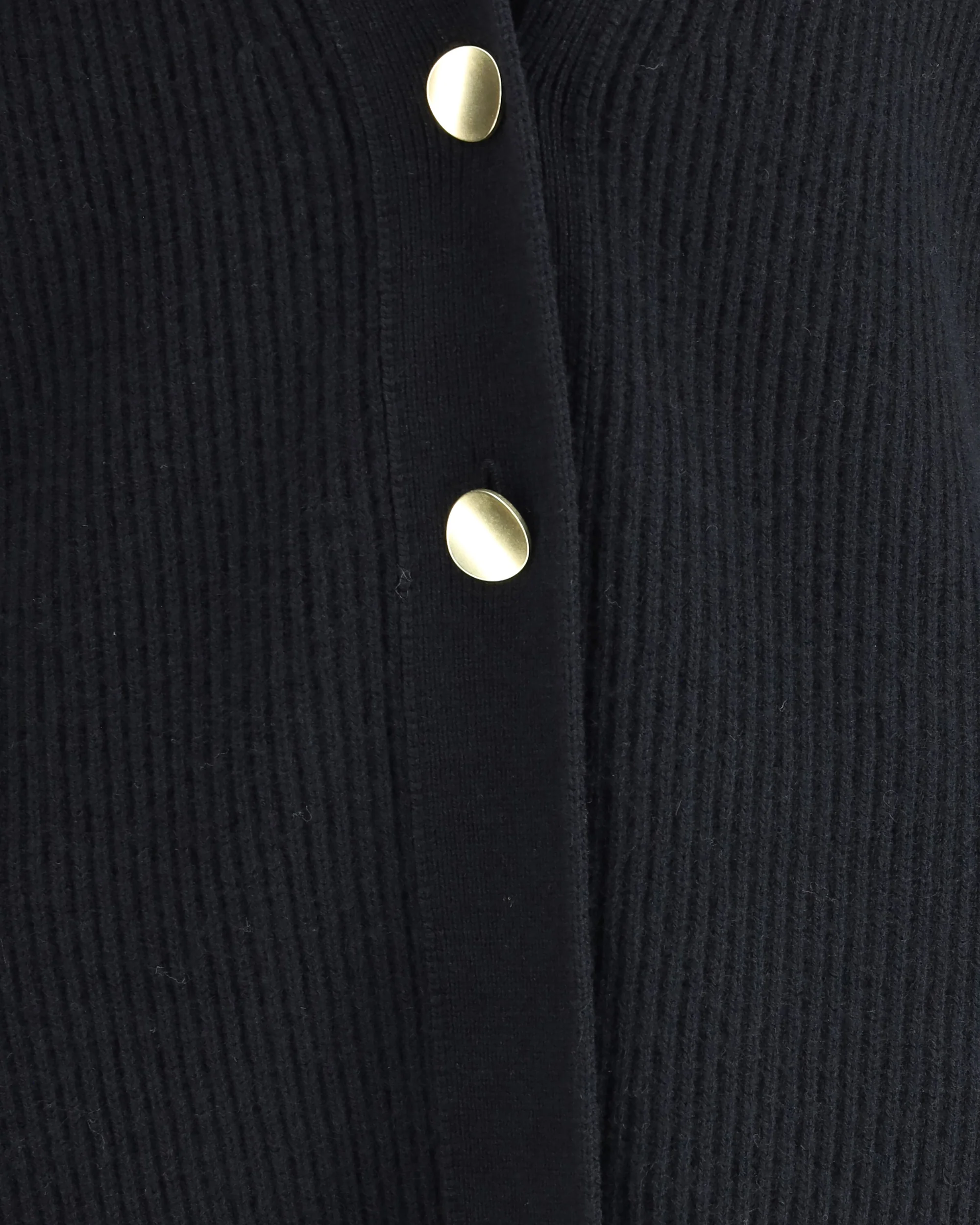 Long ribbed cashmere Cardigan - Image 5