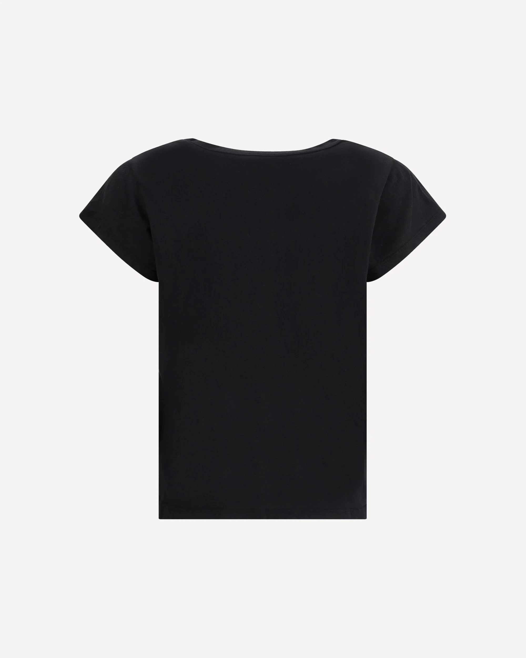 V-neck cotton T-Shirt - Image 4