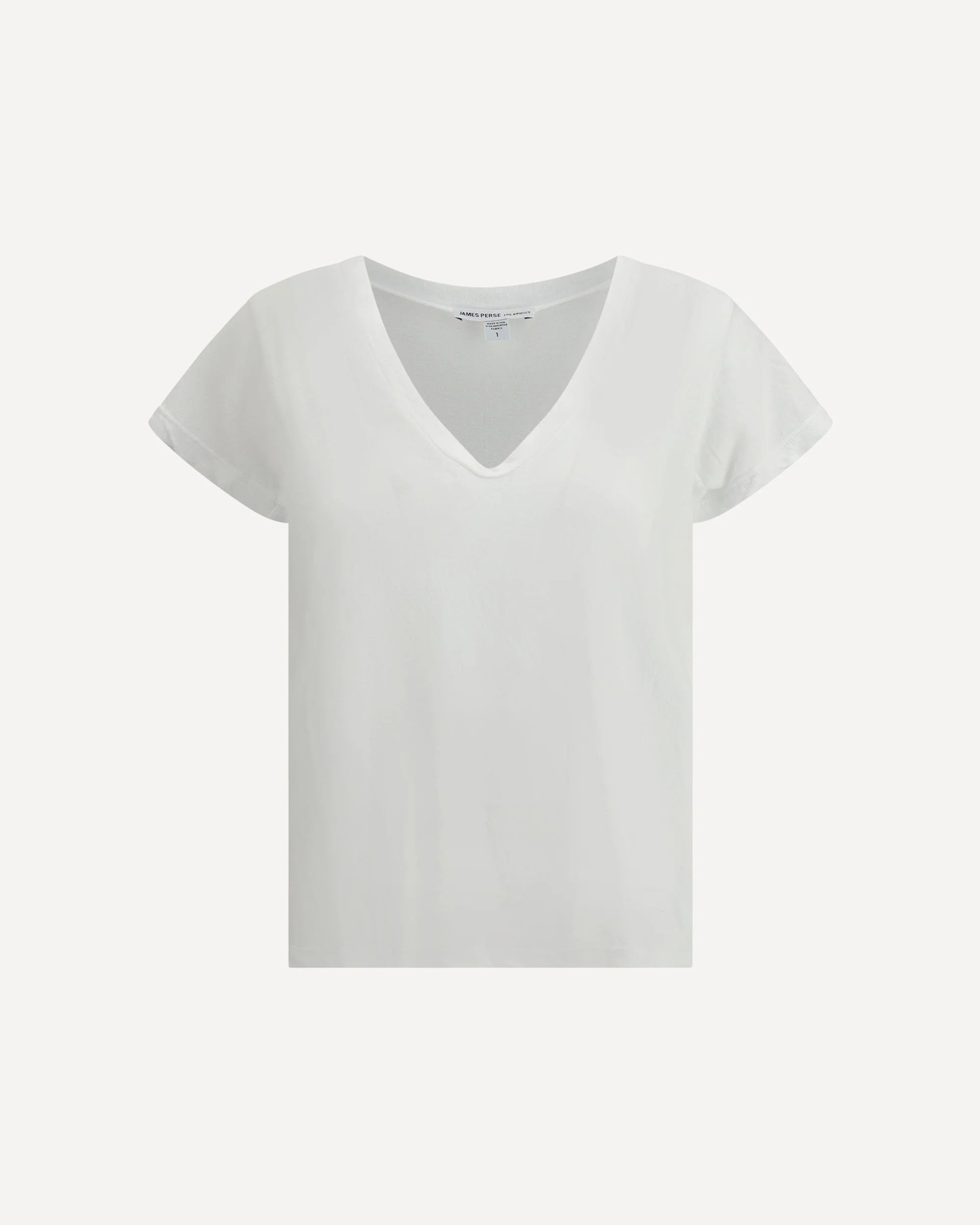V-neck cotton T-Shirt - Image 3