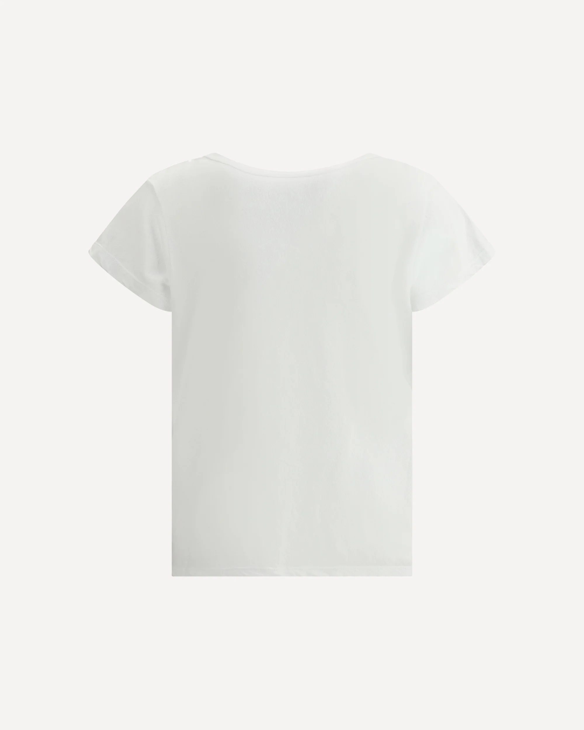 V-neck cotton T-Shirt - Image 4