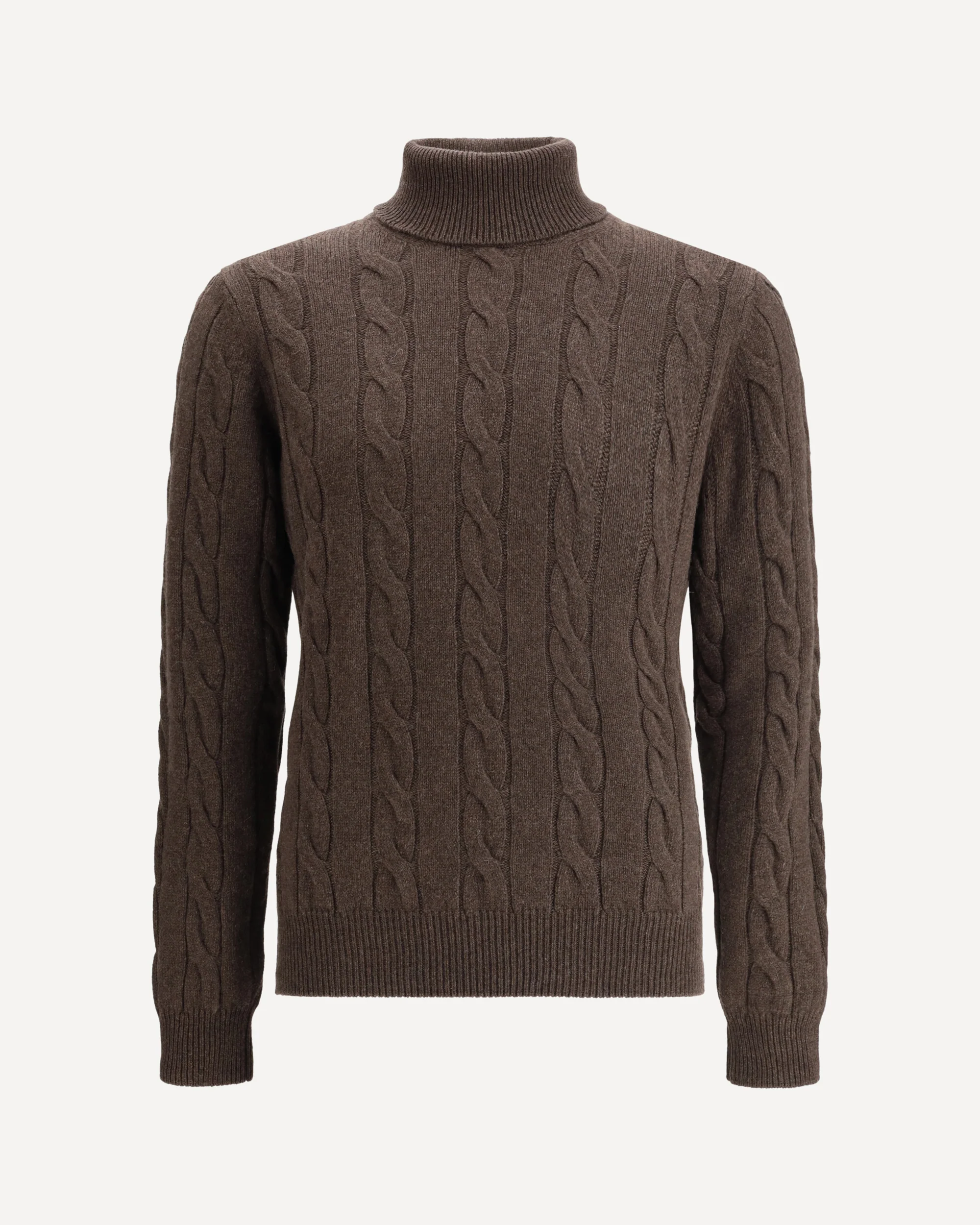 Braided Turtleneck Sweater - Image 3