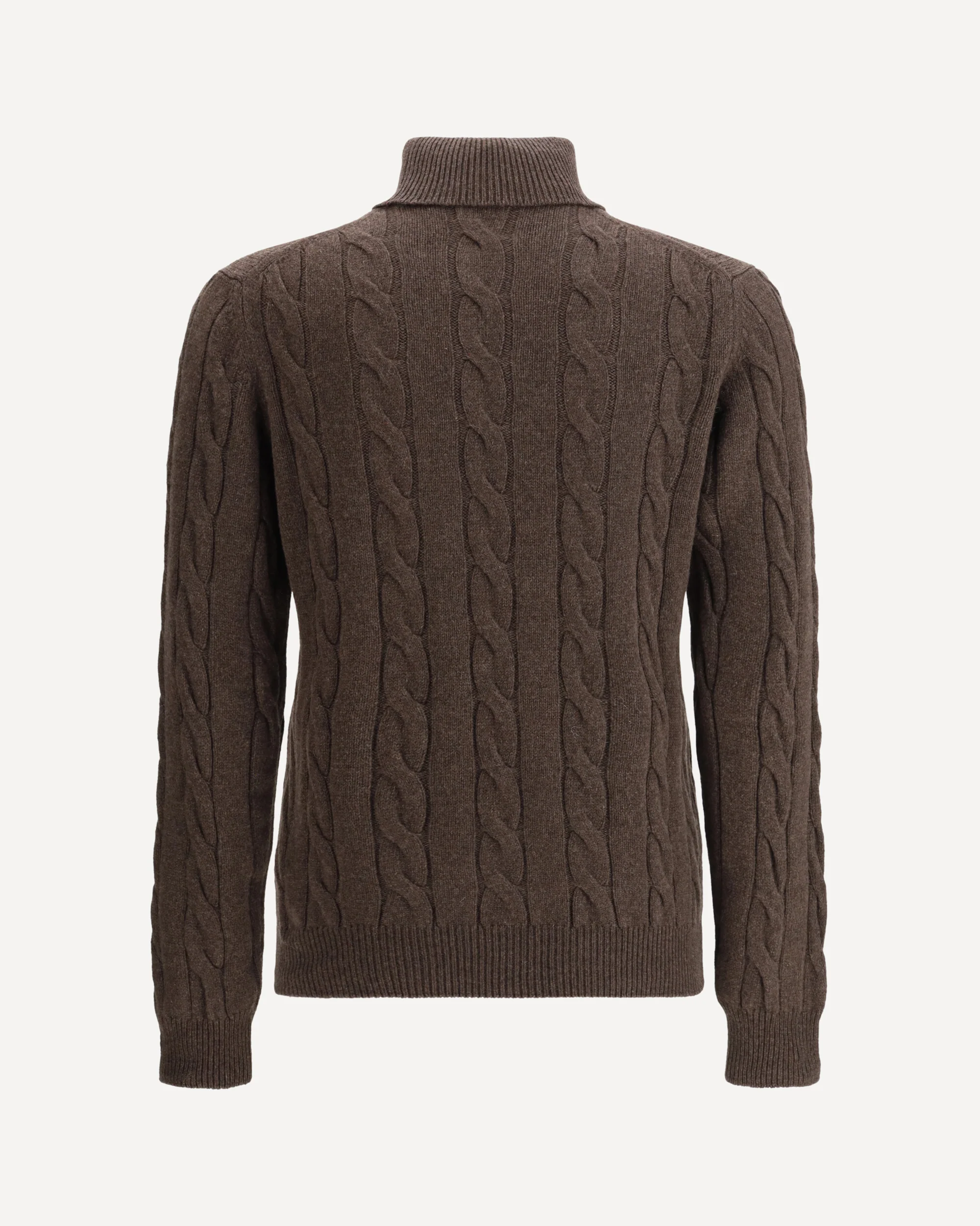 Braided Turtleneck Sweater - Image 4