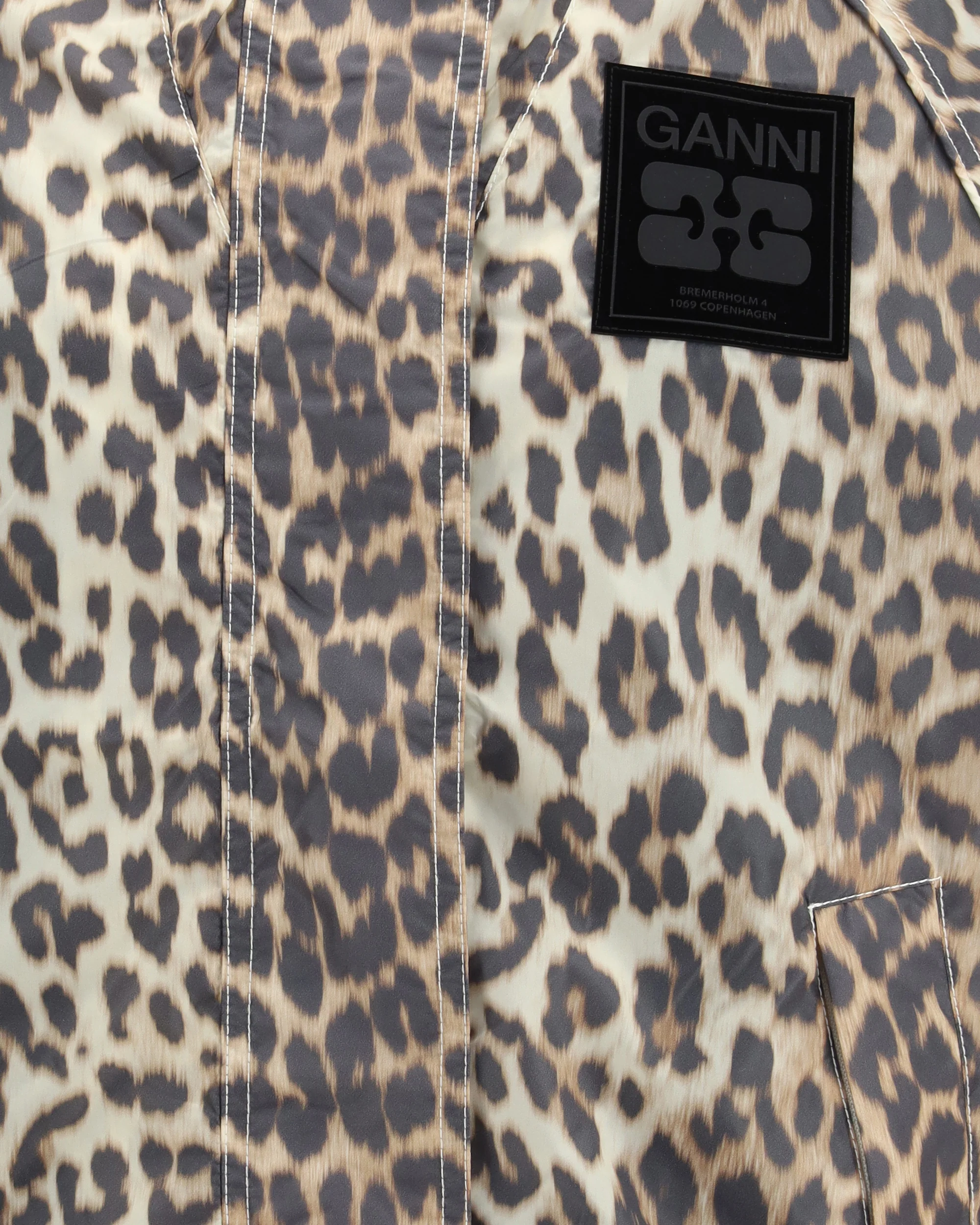 Leopard raincoat Jacket - Image 5