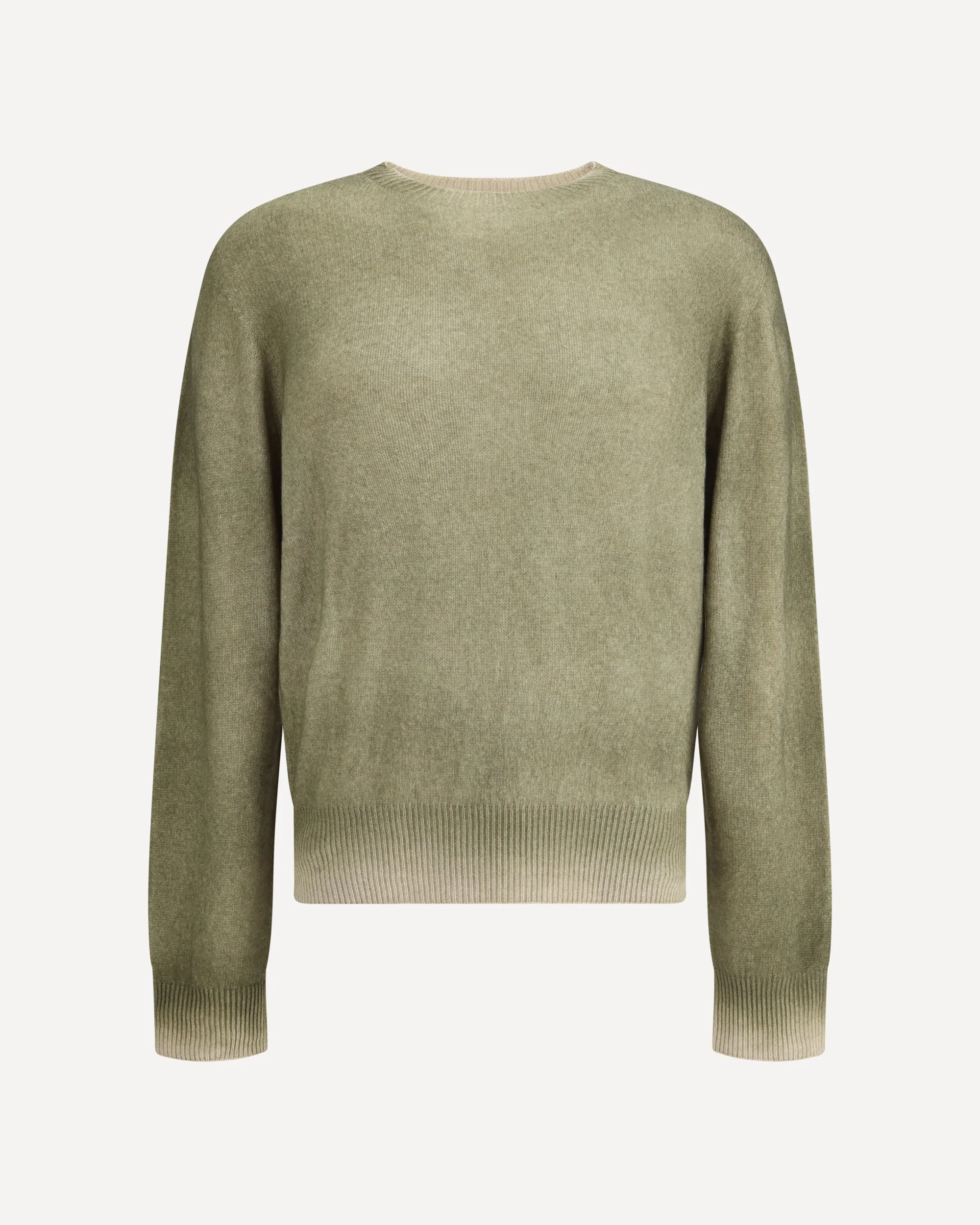 Cashmere Crewneck with gradient effect - Image 3