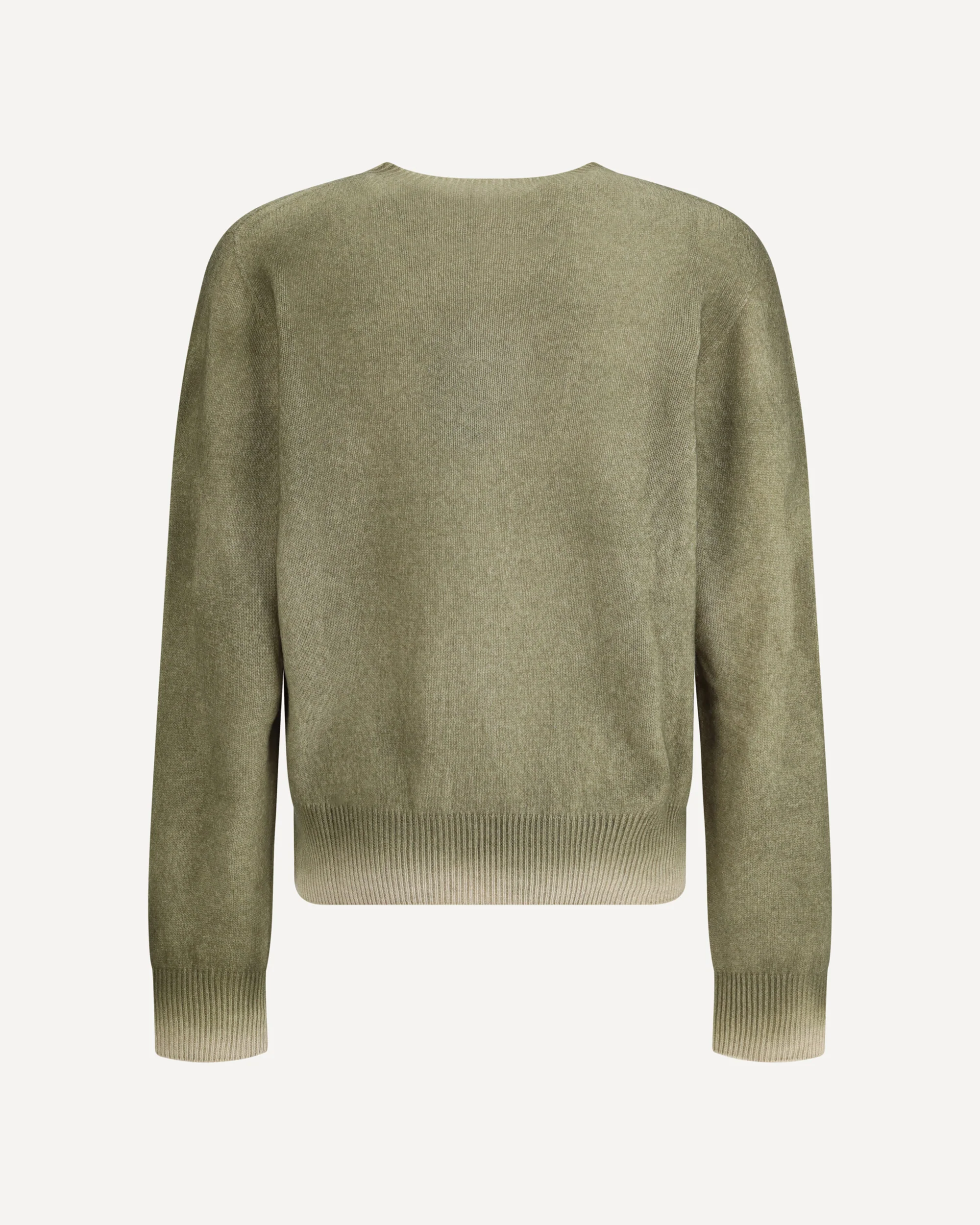 Cashmere Crewneck with gradient effect - Image 4