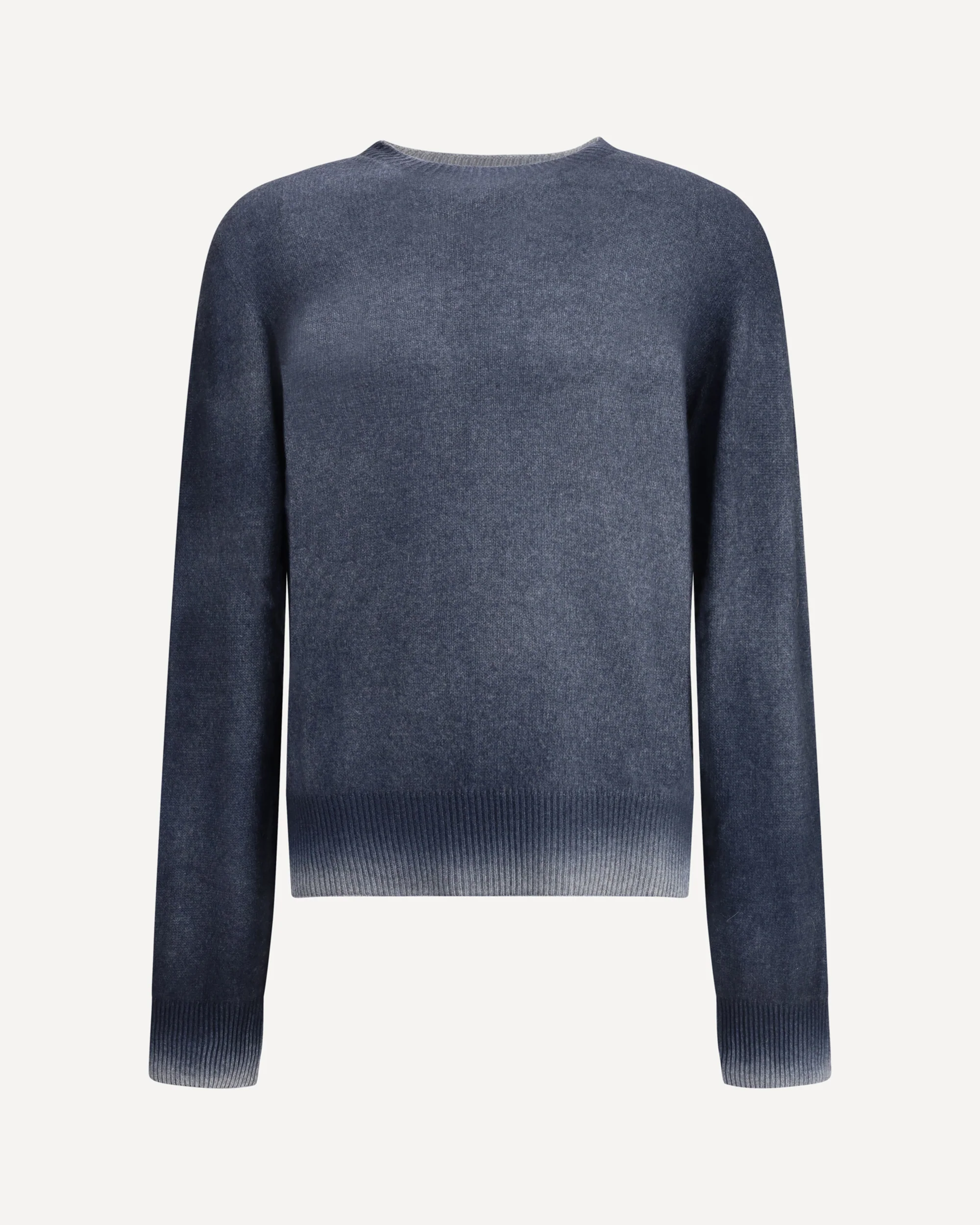 Cashmere Crewneck with gradient effect - Image 3