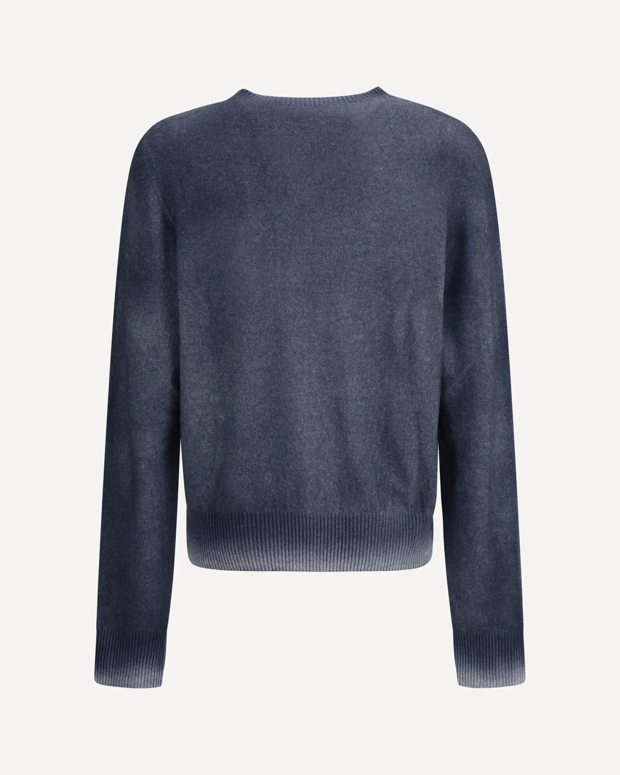 Cashmere Crewneck with gradient effect - Image 4