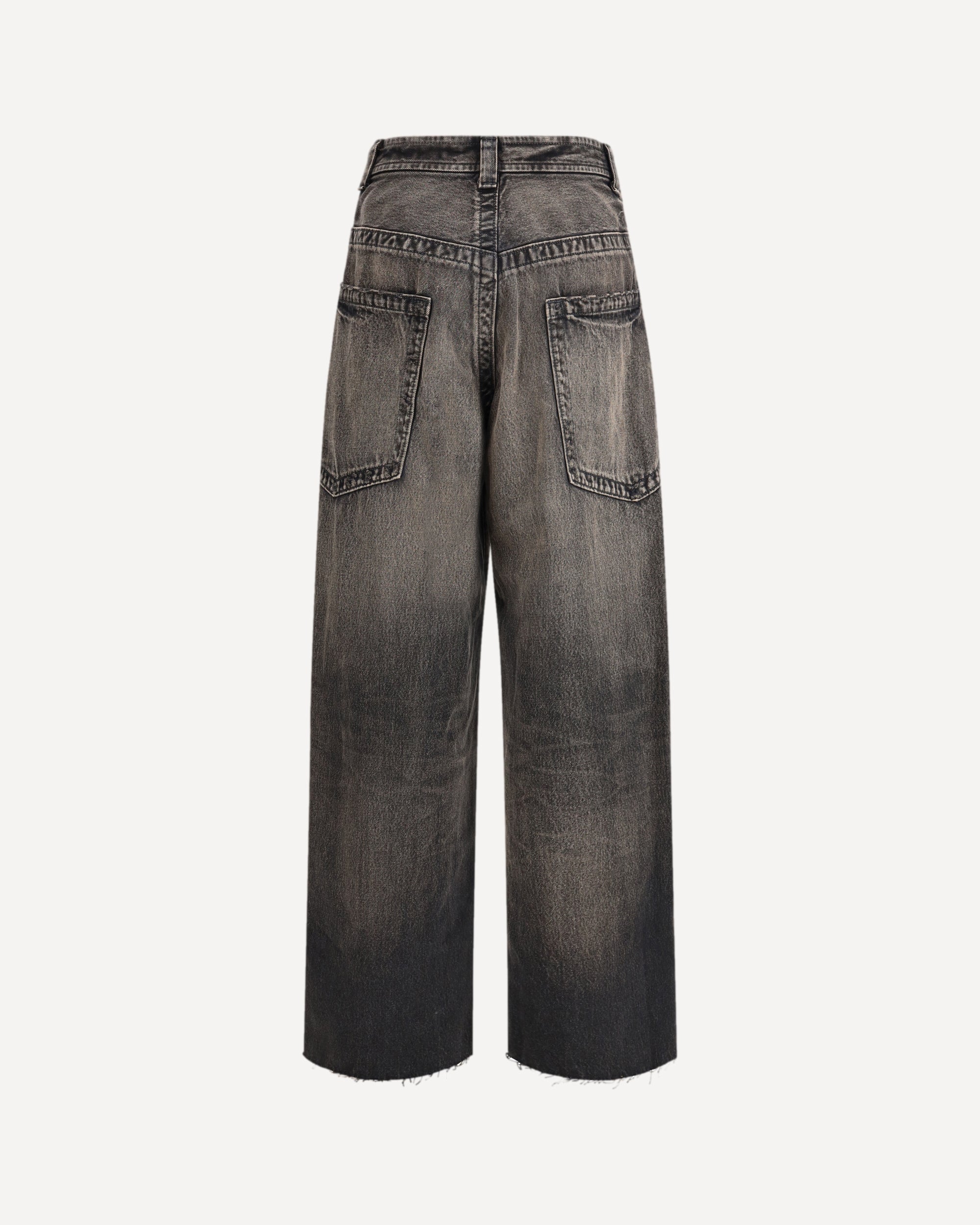 “Amateur Sewn Like” Wide Denim Jeans - Image 4