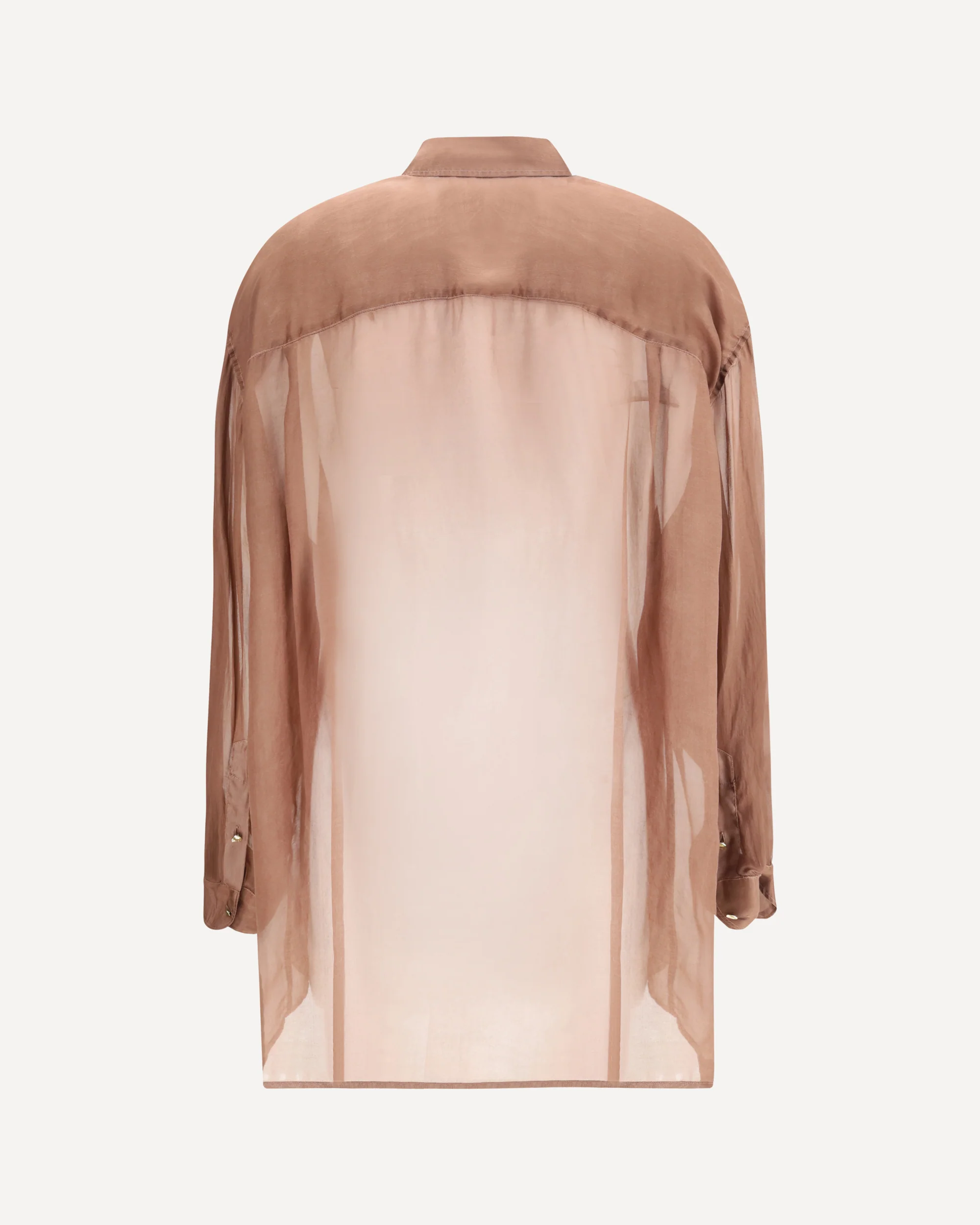 Keanu silk organza Shirt - Image 4