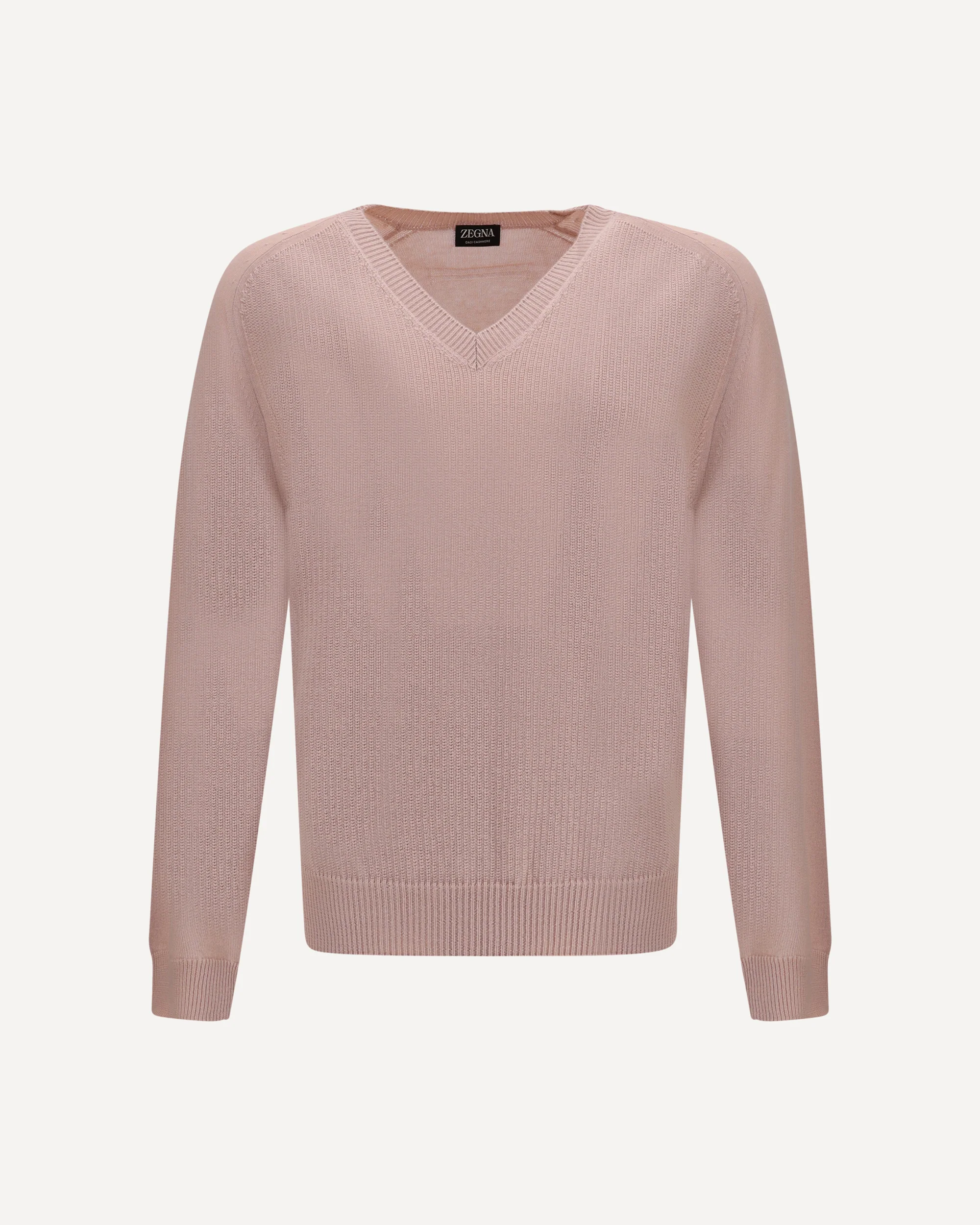 V-neck cashmere sweate - Image 3