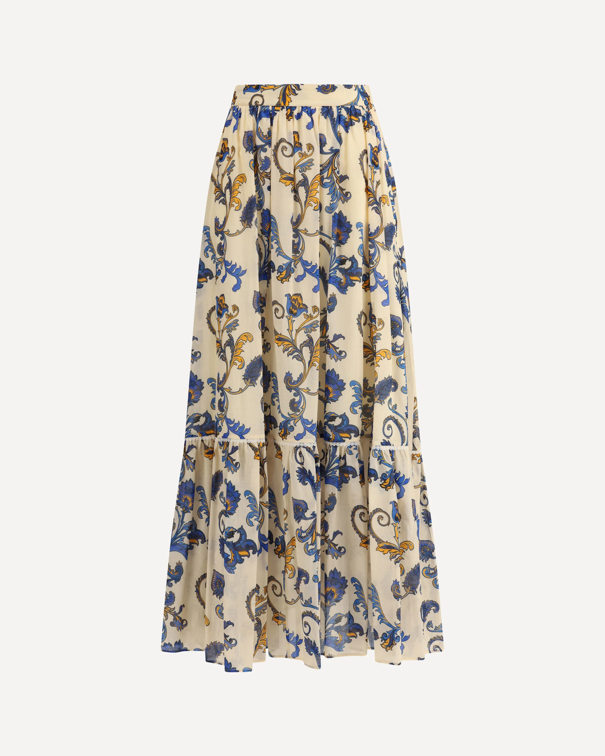 Paisley printed Long Skirt - Image 3