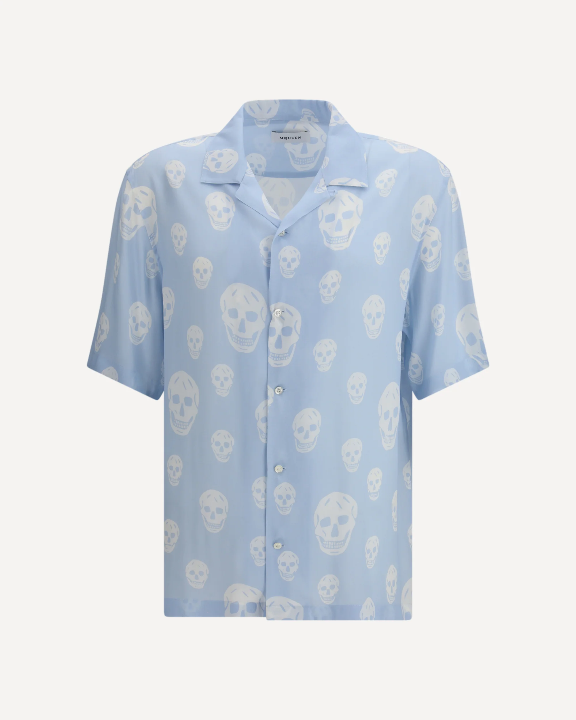 Skull-printed Hawaiian Shirt - Image 3