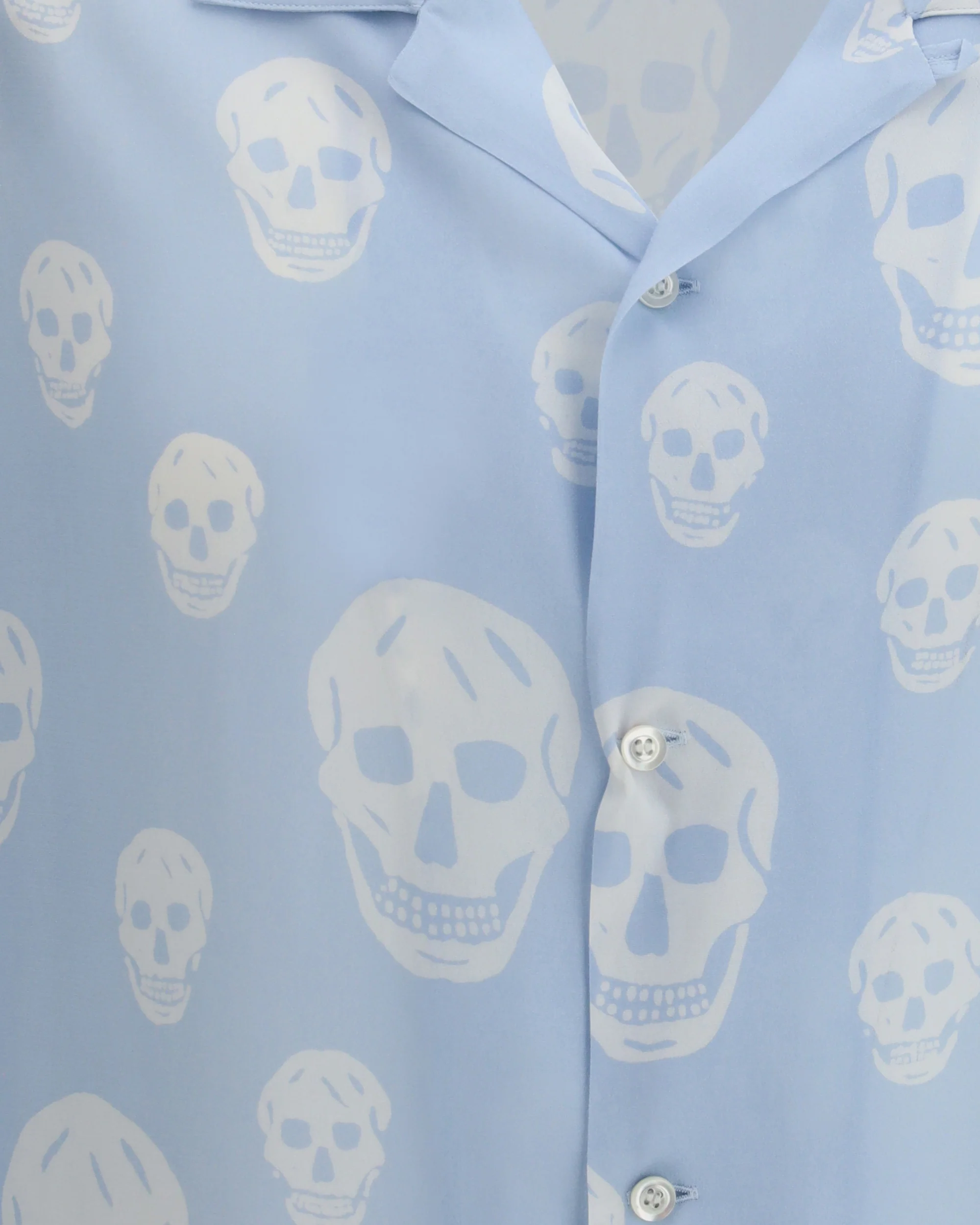 Skull-printed Hawaiian Shirt - Image 5
