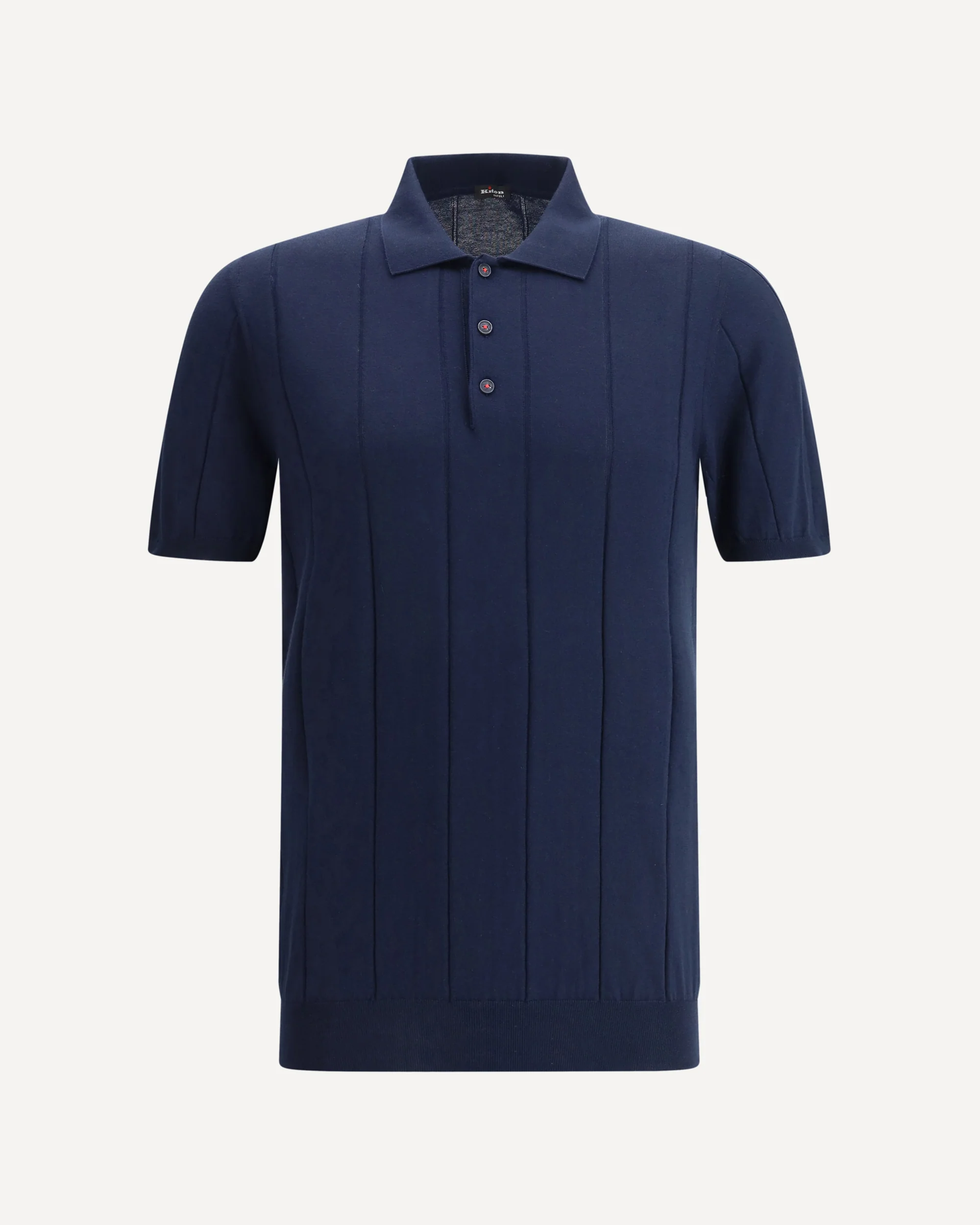 Ribbed Polo Shirt - Image 3
