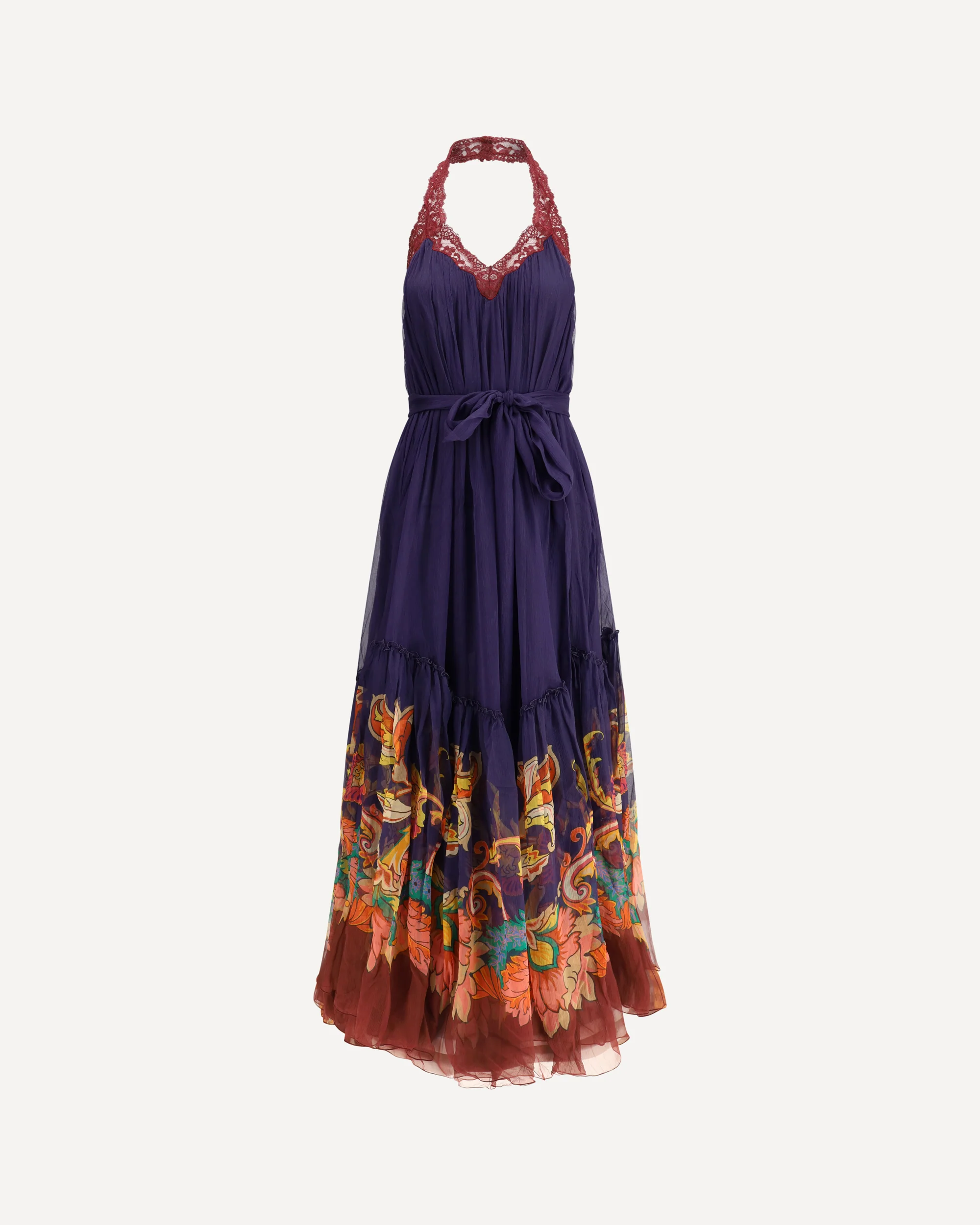 Silk long Dress - Image 3