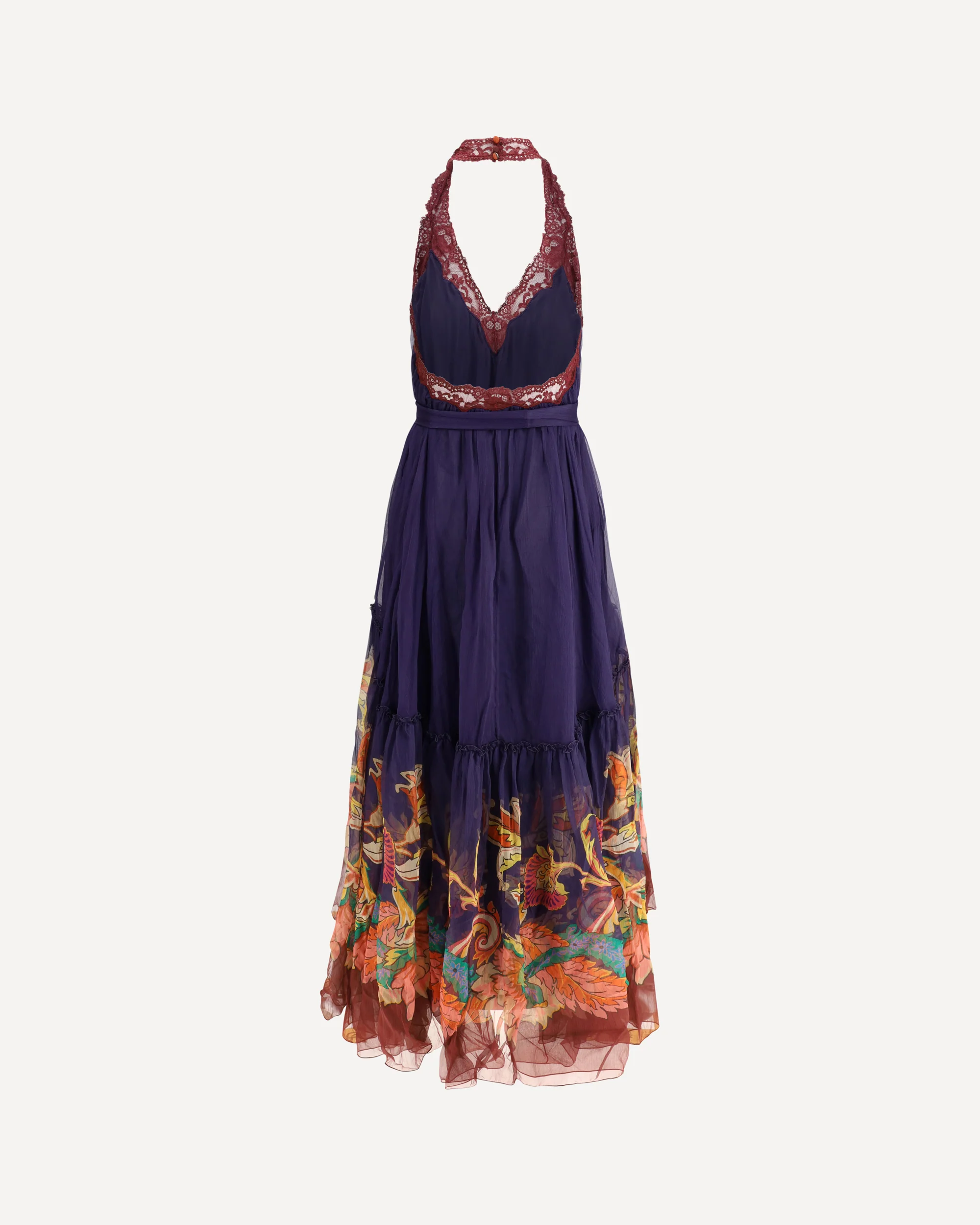 Silk long Dress - Image 4