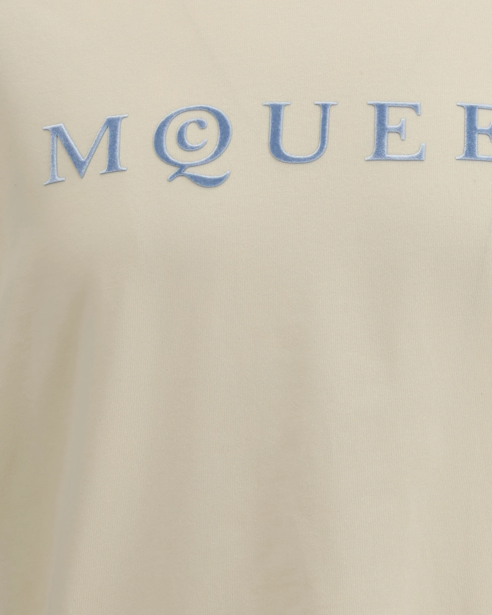 Cotton T-shirt with a flocked logo printed - Image 5