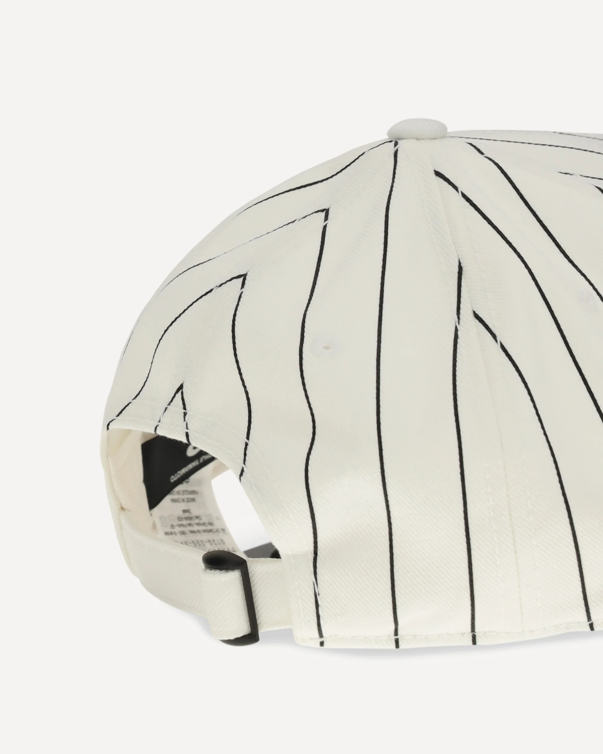 Pinstripe Baseball Cap - Image 5
