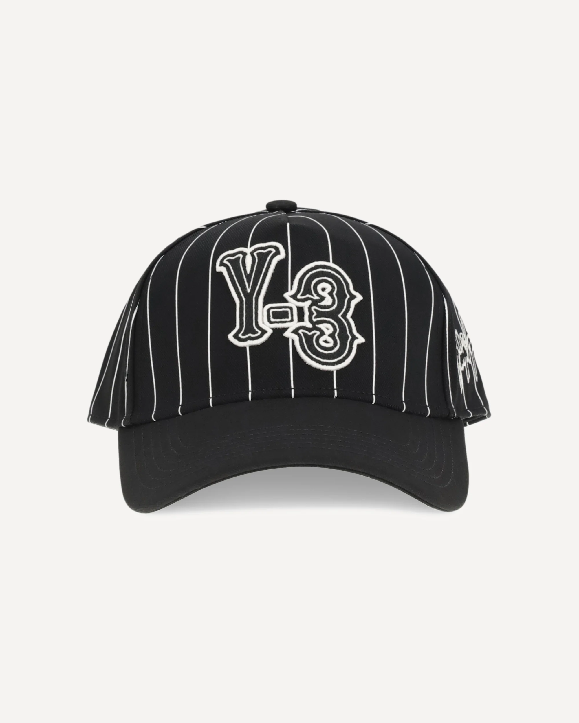 Pinstripe Baseball Cap - Image 3